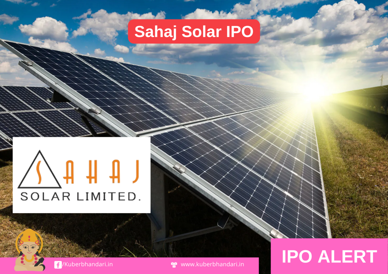 Sahaj Solar IPO Date, Review, Price, Allotment Details